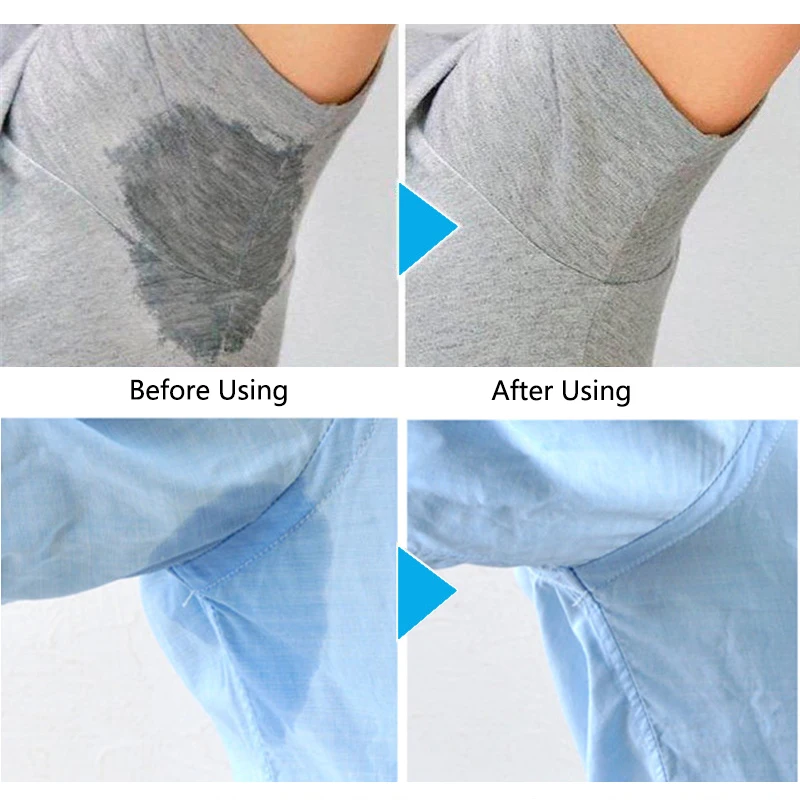 50Pcs/set Summer Deodorants Cotton Underarm Sweat Pads Disposable Absorbing Armpit Sweat Shield Guard Absorbing Pads For Women
