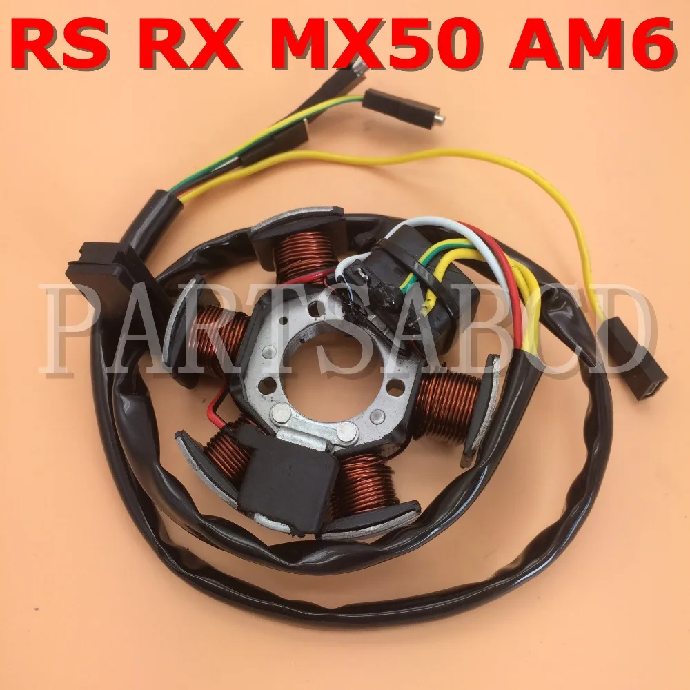 PARTSABCD Aprilia RS50 RX50 MX50 RS RX MX 50 AM6 Tuono Generator Stator Plate Alternator