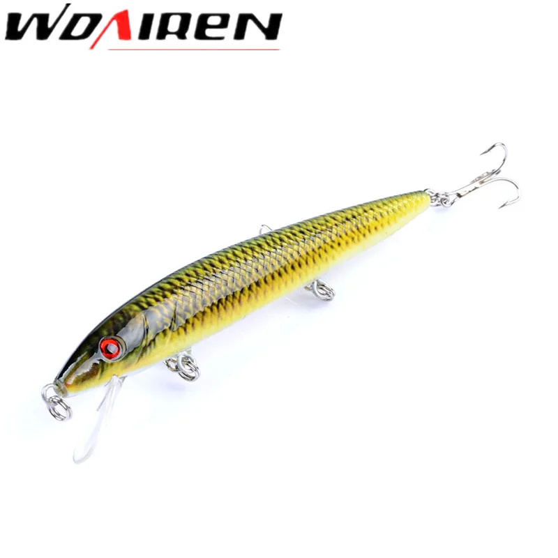 

WDAIREN Fishing Bait Floating Jerkbait Minnow 12cm/13.5g Fishing Lure Hard Lure Artificial Bait Plastic Wobble Lure pesca