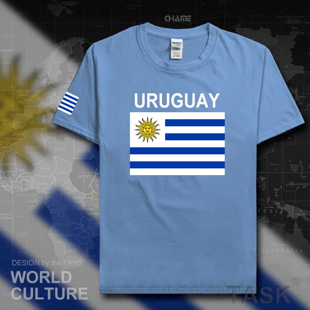 Uruguay men t shirts 2017 jerseys nation team tshirt 100% cotton t-shirt gyms clothing gyms tees country sporting URY Uruguayan