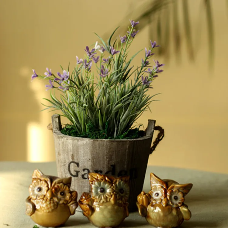 Taobao hot! Rustic style home decorations simulation flower silk flower decoration flower Ziling grass suits mixed batch