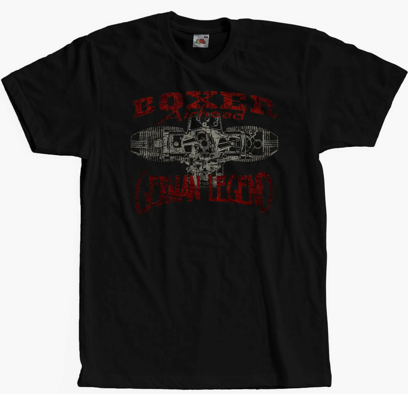 Camiseta Boxer con motor refrigerado por aire para hombre, camiseta de motociclista de leyenda alemana, ropa de nueva marca, camisetas con foto personalizada con estampado especial