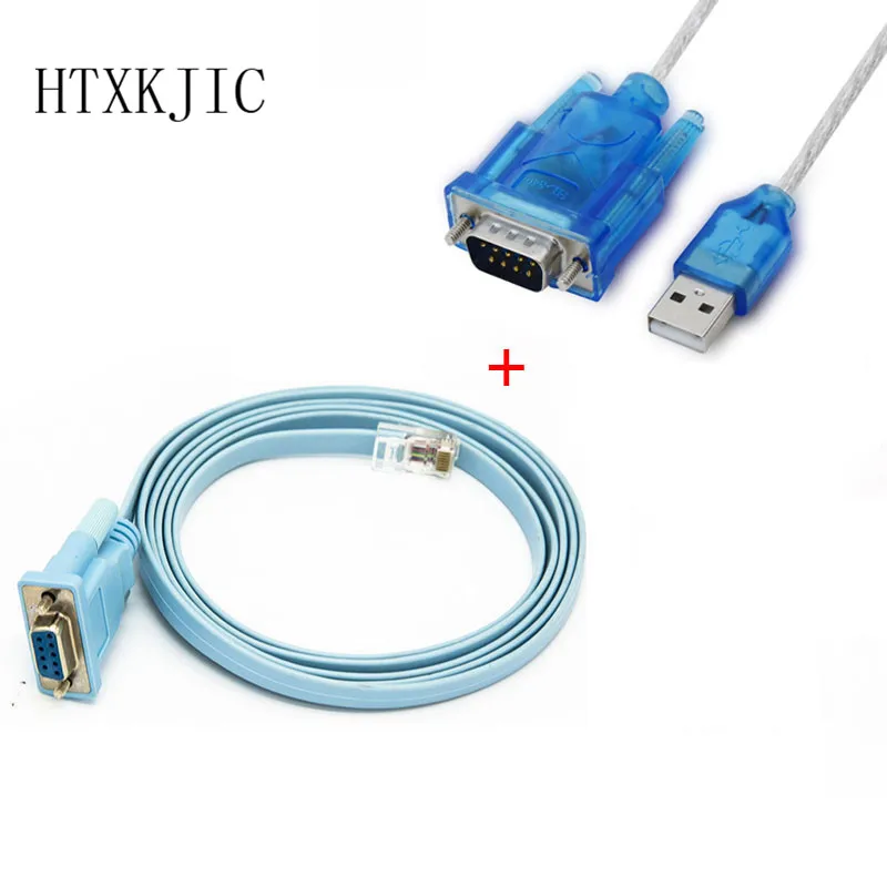 وحدة كابل rj45 إيثرنت إلى rs232 db9 com المنفذ التسلسلي الإناث شبكة الموجهات محول الكابل مع rs232 إلى usb 2.0 ل سيسكو