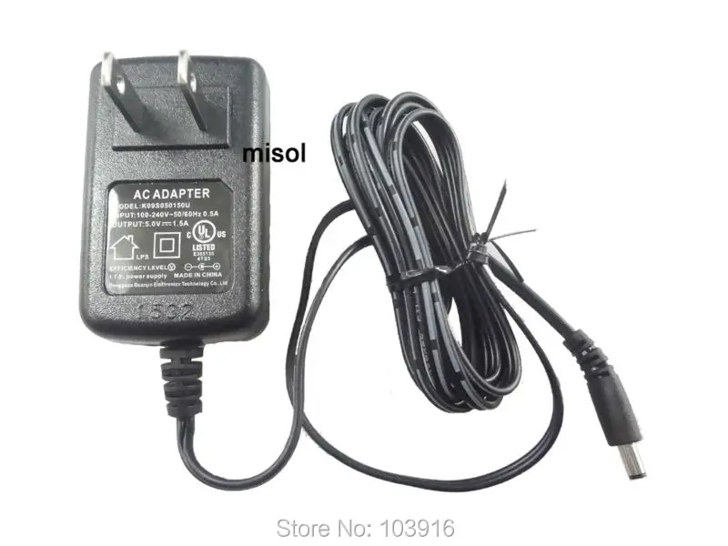 

US plug 5V 1.5A 100-240v Power adapter AC-DC plug 3.5*1.35*7mm, UL, RoHS, Power adapter