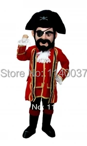 costume cosplay Captain Jack Pirate Mascot Costume Cartoon Character carnival costume fancy Costume party