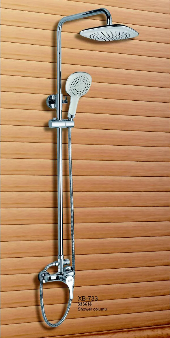 

Bathroom sanitary ware high-grade copper drawing shower shower set of high-quality massage automatic adjustment shower set