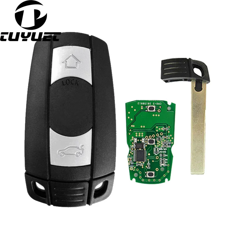 

Smart Remote Key with ID7944 Chip For BMW CAS3 X1 X6 Z4 315MHZ /434MHZ /868MHZ /315LP (for E60.E61.E90.E92.E93.E70.71.72)