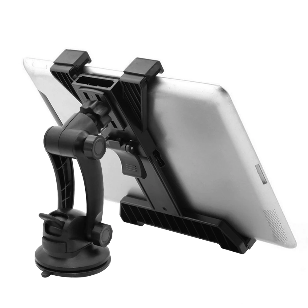 Xnyocn Tablet Stands Car Holder Phone Bracket Desktop Shelf Windshield Car Mount Crib for iPad for Samsung Tab for 7 8 9 10 inch