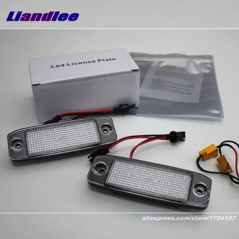 Liandlee Car License Plate Lights For Hyundai Avega/Brio/Super Pony Auto Number Frame Lamp Bulb LED Accessories