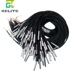 10PCS Waterproof 18B20 temperature probe temperature sensor Stainless steel package 1 meter/2meter/3meters wire DS18B20