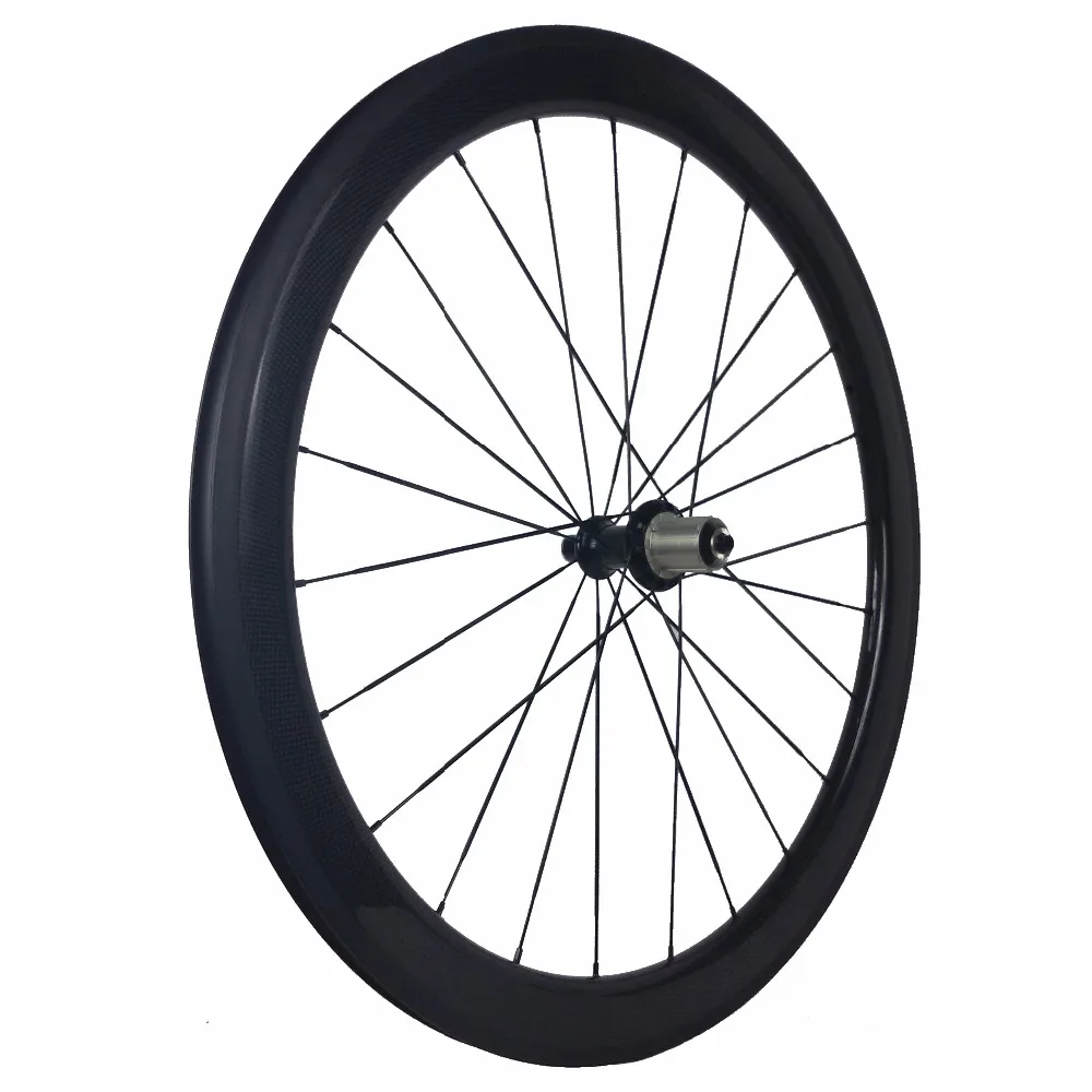 

1580g!OEM Factory Sale 50mm Carbon Clincher Wheelset 23mm Rim Cycling Parts V Brake System Wheels Supply With Quick Release Pads