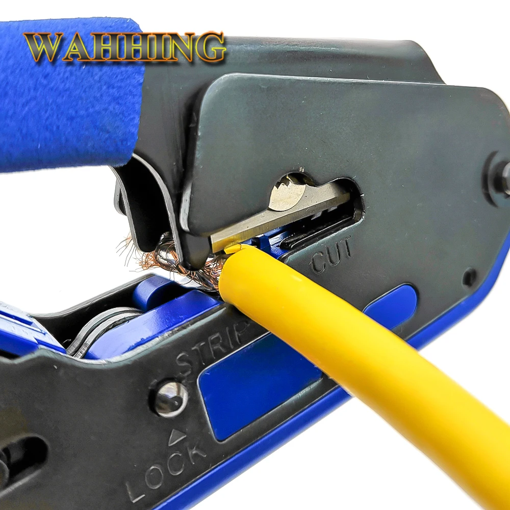 RJ45 Tool Network Crimper Crimping Tools Stripper Cuting Ethernet Cable Fit RJ45 Cat6 Cat5e Cat5 STP Plugs RJ45 Connector Cables