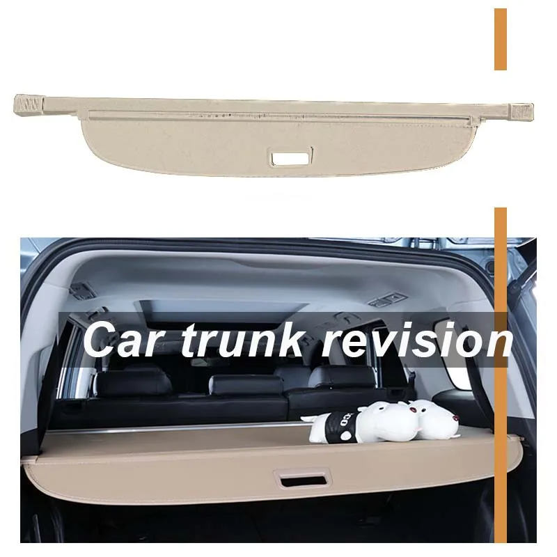 Overe 1Set Car Rear Trunk Cargo Cover For Mitsubishi Outlander 2013 2014 2015 2016 2017 2018 Security Shield Shade Accessories