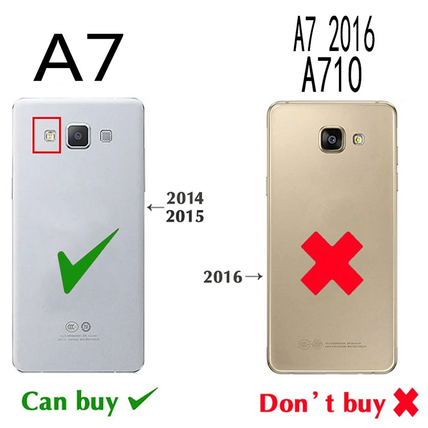 Magnetic Smart Flip Cover Leather Phone Case For Samsung Galaxy A5 2015 A 5 7 A7 A52015 SM A500 A500F A700 A700F SM-A500F View