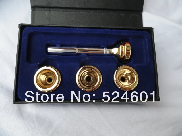 JK Model Of Multi-function Four Mouth Surface Gold-plated Brass Instrument For Bb Trumpet High Quality Instrument Accessories