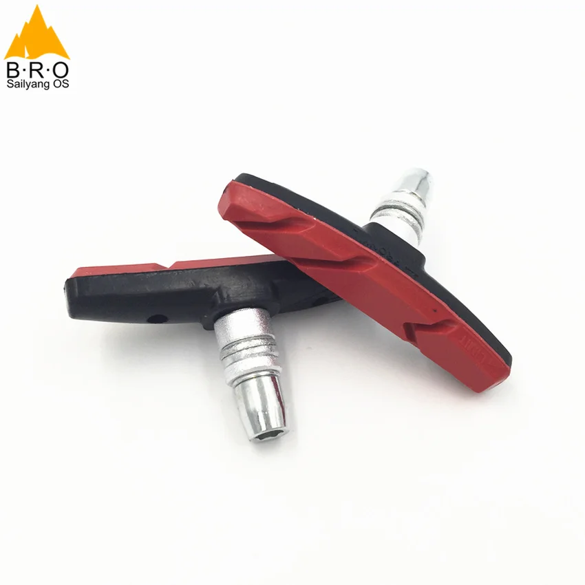 وسادات فرامل الدراجة الجبلية عالية الجودة ، وحامل فرامل الدراجة على شكل حرف V ، وكتل مطاطية ، وأجزاء متينة