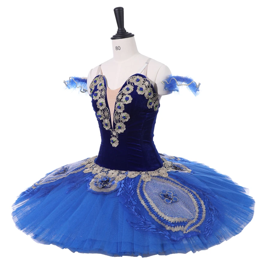 professional ballet tutus dress Coppelia  Royal Blue Bird orsaire  Raymonda Princess Florina Classical Pancake Tutu Costume