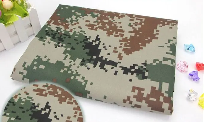 Gagqeuywe 100*150cm width by meter DIY camouflage clothes fabric