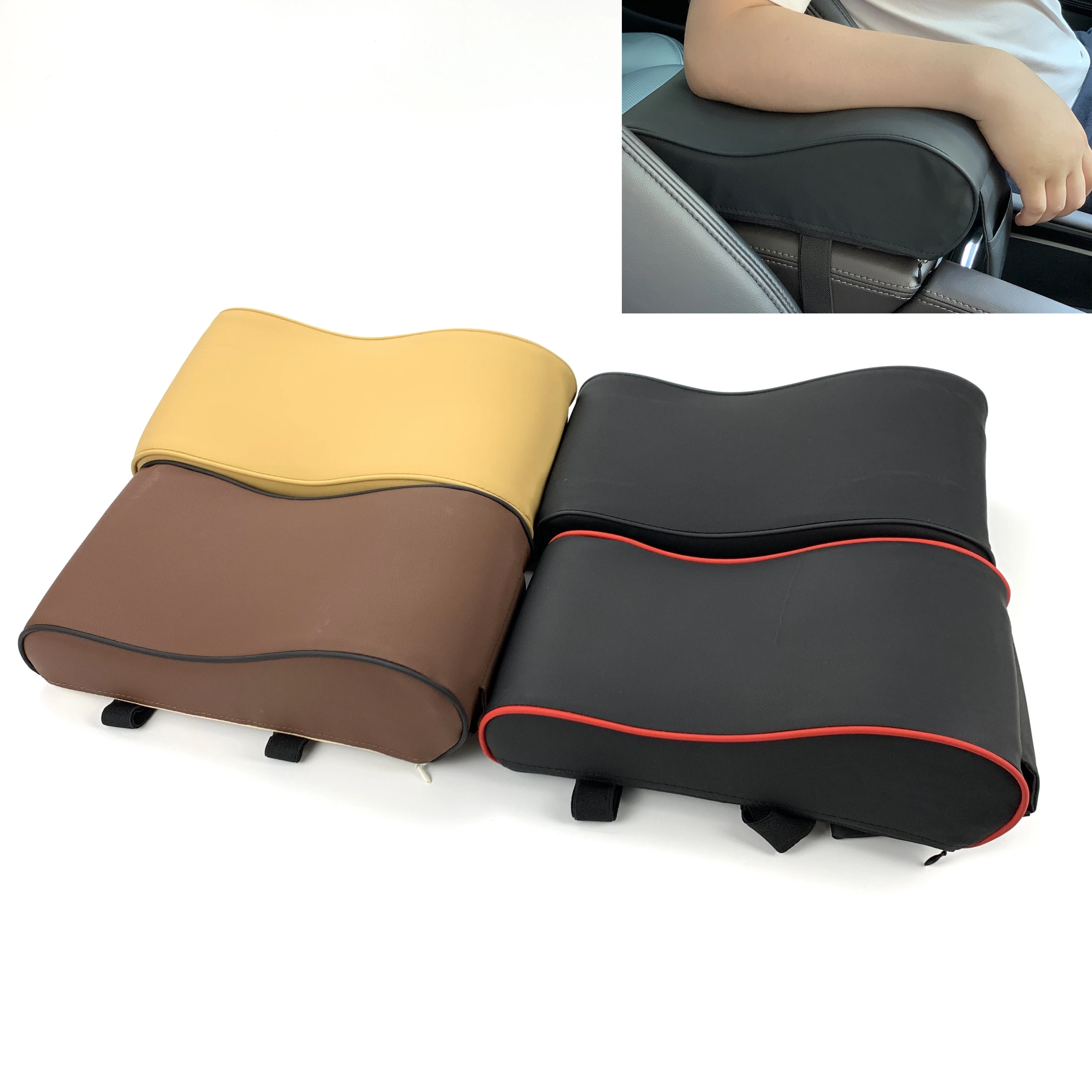 Car Armrest Pad For Kia SORENTO Stinger Niro Carnival Ray Venga ProCeed Stonic SP Telluride