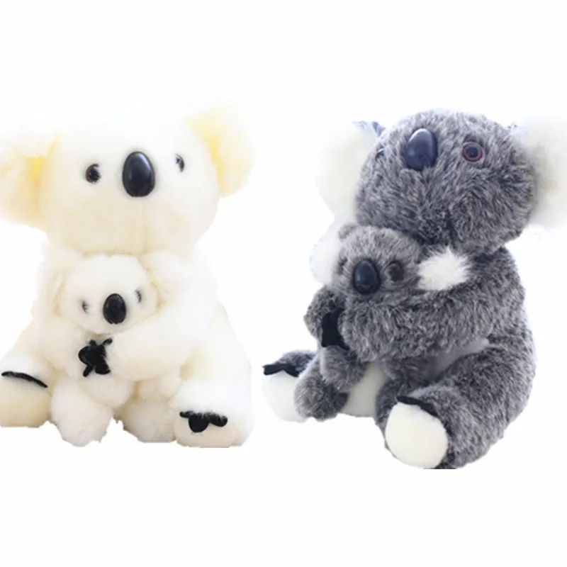 

1pc 30CM Sitting Mother and Baby Koala Plush Toys Stuffed Koala Dolls Soft Pillows kids toys Good Quality