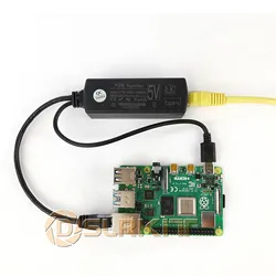 Gigabit Raspberry Pi 4 4B Active PoE Splitter USB TYPE C 5V Power Over Ethernet
