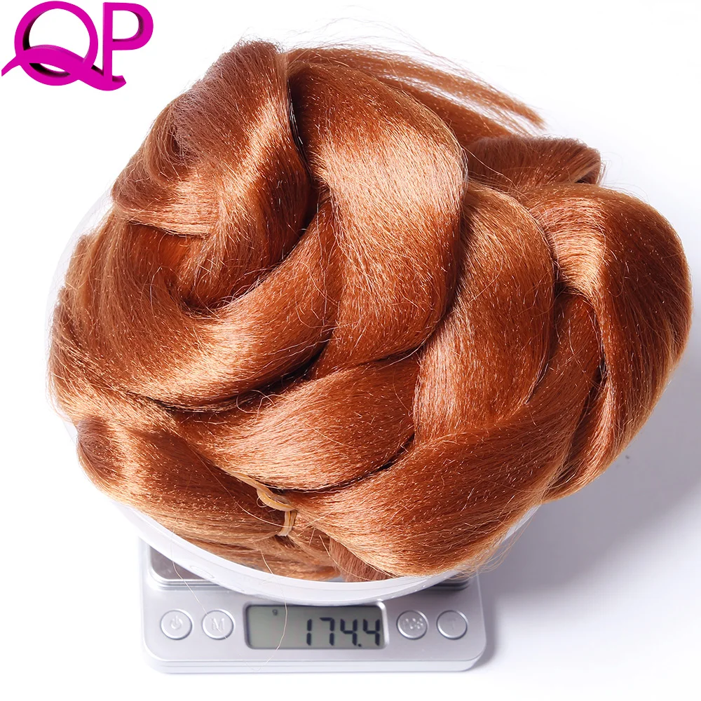 Qp cabelo trança volume 82 polegada 165g sintético jumbo tranças extensões de cabelo cabelo 1 peças/lote