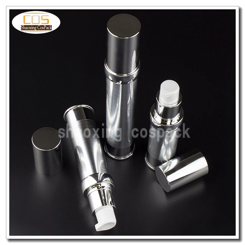 100pcs ZA218 20ml empty airless bottle for cosmetics, 20ml cosmetic bottle with airless pump dispenser,20ml cosmetic packaging