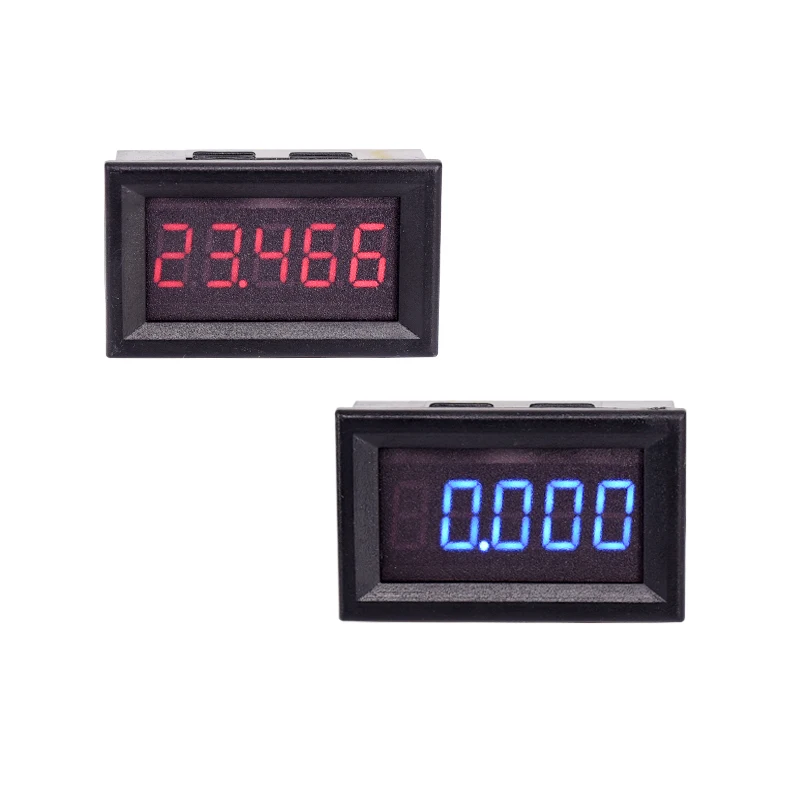 Mini Digits Voltmeter 0-30V DC Voltage 3wires 5bit Panel Meter   LED Electric Voltage Tester Gauge High precision 1MV resolution