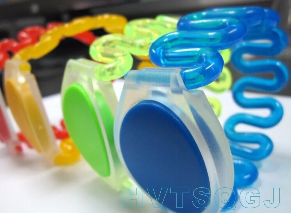 50 ชิ้น/ล็อตจัดส่งฟรี 13.56Mhz RFID สายรัดข้อมืออิเล็กทรอนิกส์สร้อยข้อมือสายรัดข้อมือสมาร์ท IC 1K