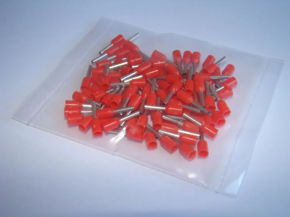 

E0306 1000pcs/bag electrical Terminal Wire ferrules Copper Crimp Connector