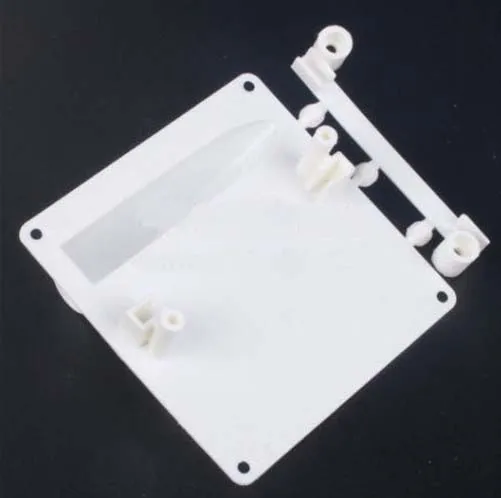 Servo Protector /Servo Mount for 36g/56g Servos White (one pair)