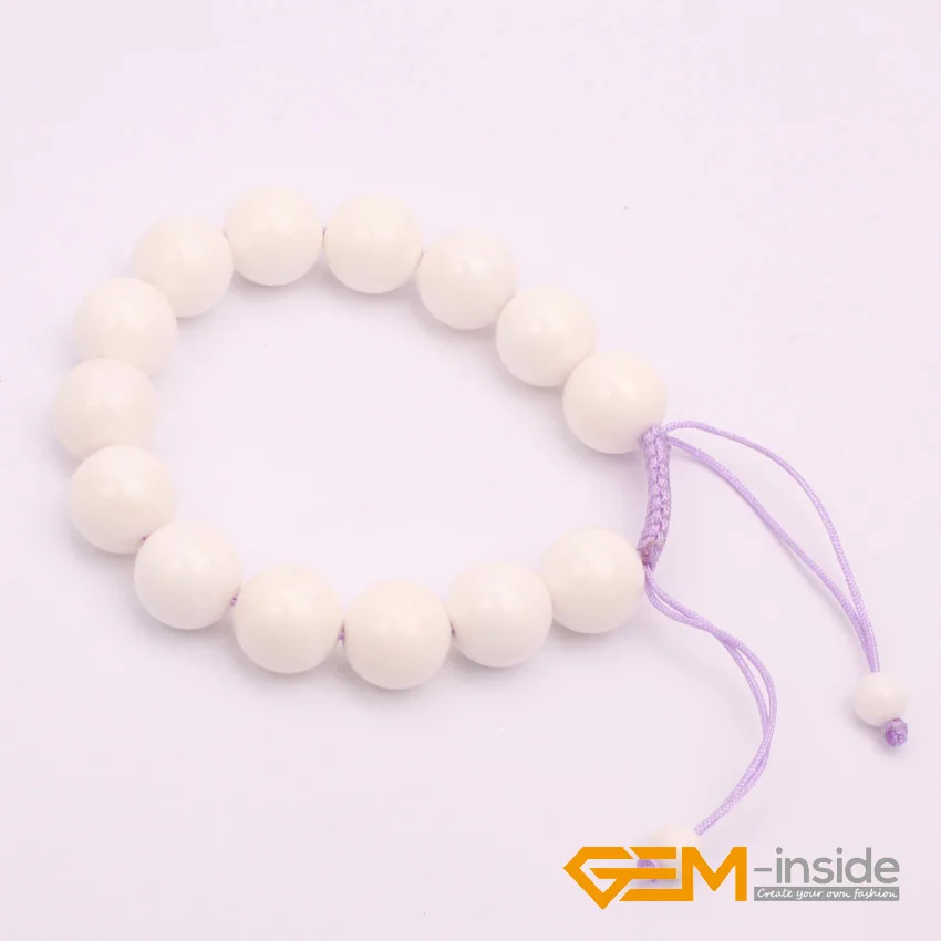 10mm 12mm 14mm natural  tridacna shell beads bracelet fashion for party for gift Women Birthday Present Gem-inside