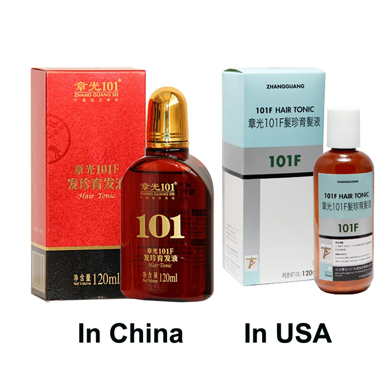 Hari Tonic 101F Zhang Guang 101 Formula Hair Growth Essential Oil 120ml for Dry Hair Nourishing Hair