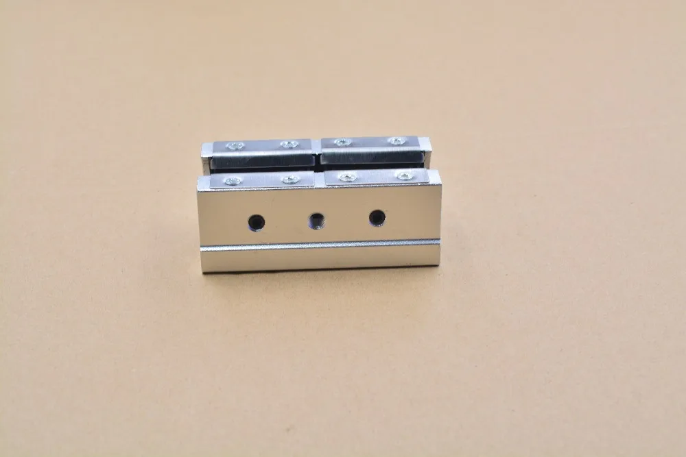 SBR16LUU aluminum block 16mm Linear motion ball bearing slide  match use SBR16  linear guide rail 1pcs