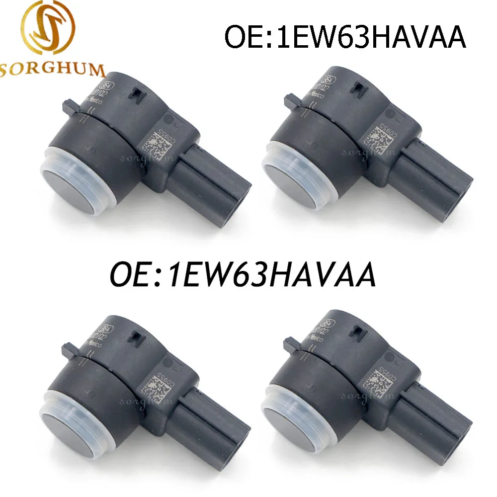 4PCS 1EW63HAVAA,0263013034 Fits For Dodge Chrysler Jeep Backup Reverse Parking Assist Sensor PDC