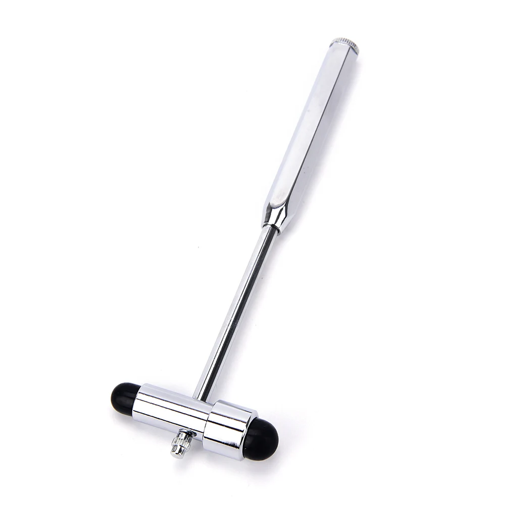 1PC Multifunction Neurological Reflex Hammer Percussor with brush and pin promotional diagnostic hammer leg back Massage