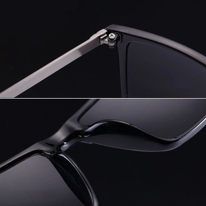 Psacss Square Polarized Sunglasses Men Driving Sun Glasses Male Top Brand Quality Retro Sunglass Lunette De Soleil Homme UV400