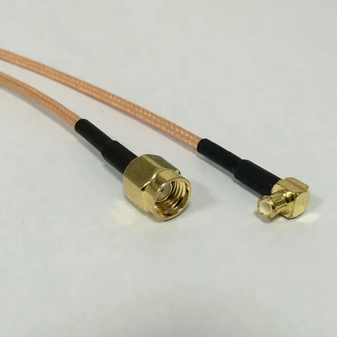 Free Shipping 10pcs RP-SMA Female jack to MCX Male straight Pigtail Cable RF Coaxial RG316 15CM