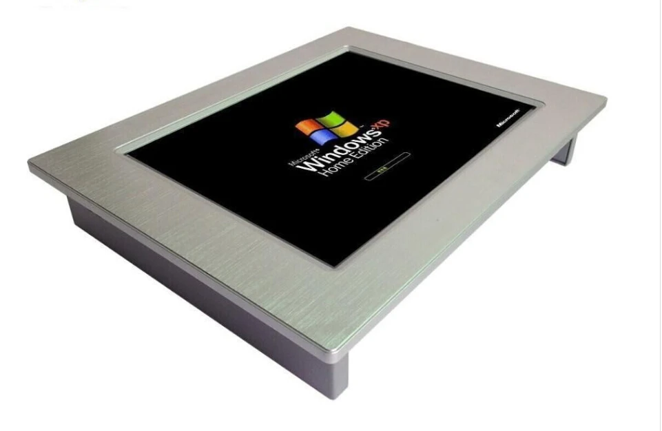 

Touch screen fanless 12 inch industrial panel pc for work 32G SSD&2G RAM lcd computer support windows xp / windows7