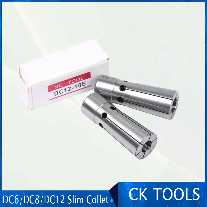 

free shipping high precision slim clamping DC6 DC8 DC10 DC12 slim collet China dc spring small for slim collet chuck