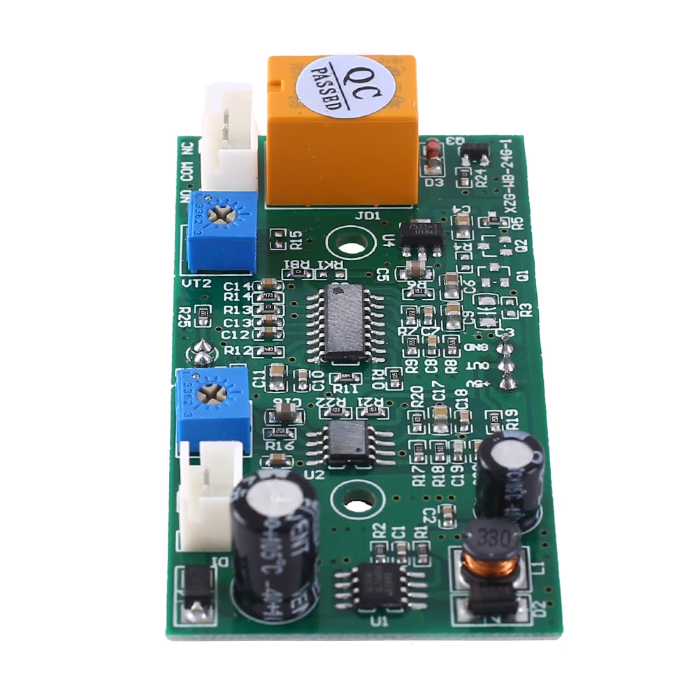 24GHz 24.125GHz Microwave Radar Sensor Switch Adjustable 1-300S Delay Time 110 Degree Sensing Angle Distance DC 8-25V