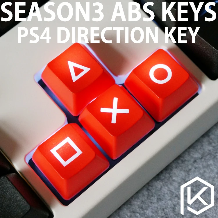 Novelty Shine Through Keycaps ABS Etched, Shine-Through light keycaps ps4 psp arrowkey functions oem profile