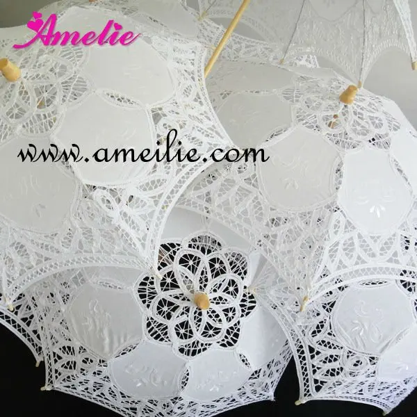 Free Shipping Wedding Party Baby Shower Decoration Small Children Lace Umbrella Parasols