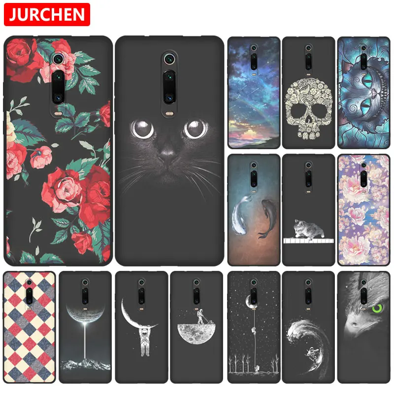 Silicone Phone Case For Xiaomi Redmi K20 Cute Cartoon Pattern Back Cover For Xaomi Xiomi Redmi K 20 Xiami Mi 9 T Mi9 T Pro 9TPro