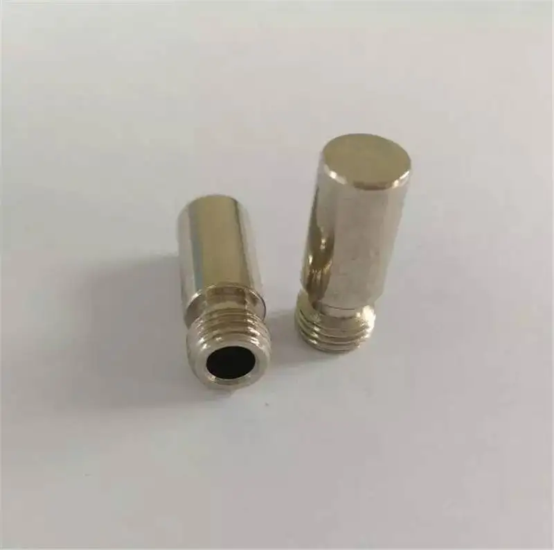 Imagem -02 - Elink Cap Poeira de Metal para Sma Conector Macho Capa Protetora Acessório 50 Pcs 16.53x6.36 mm