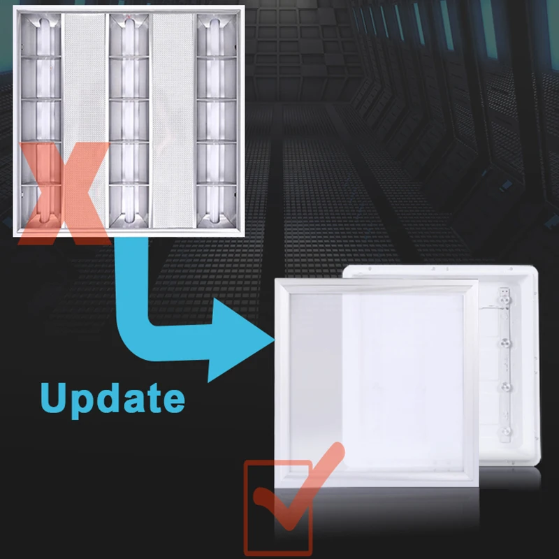 Led Panel Light 220V Indoor Ceiling Lighting Ultra Thin Led Panel Square 300*300MM Surface Mounted Led Flat Light