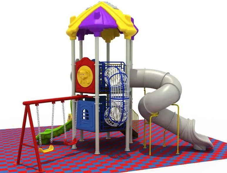 Premium Quality Exported to Europe Outdoor Play Equipment With Swing&Spring Ride HZ-90118