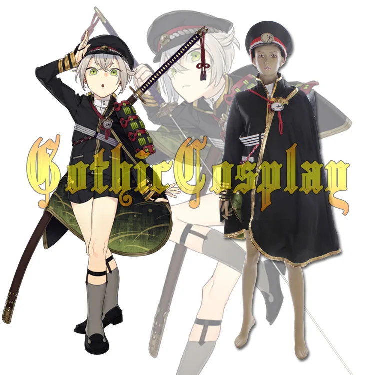 

Touken Ranbu Online Hotarumaru Samurai Uniform Japanese Video Game Cosplay Costume Military