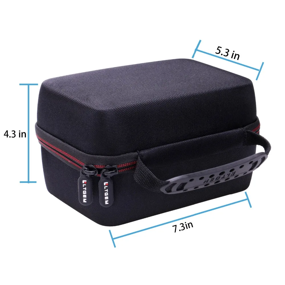 LTGEM EVA Hard Case for Omron Evolv Bluetooth Wireless Upper Arm Blood Pressure Monitor - Travel Protective Carrying Storage Bag