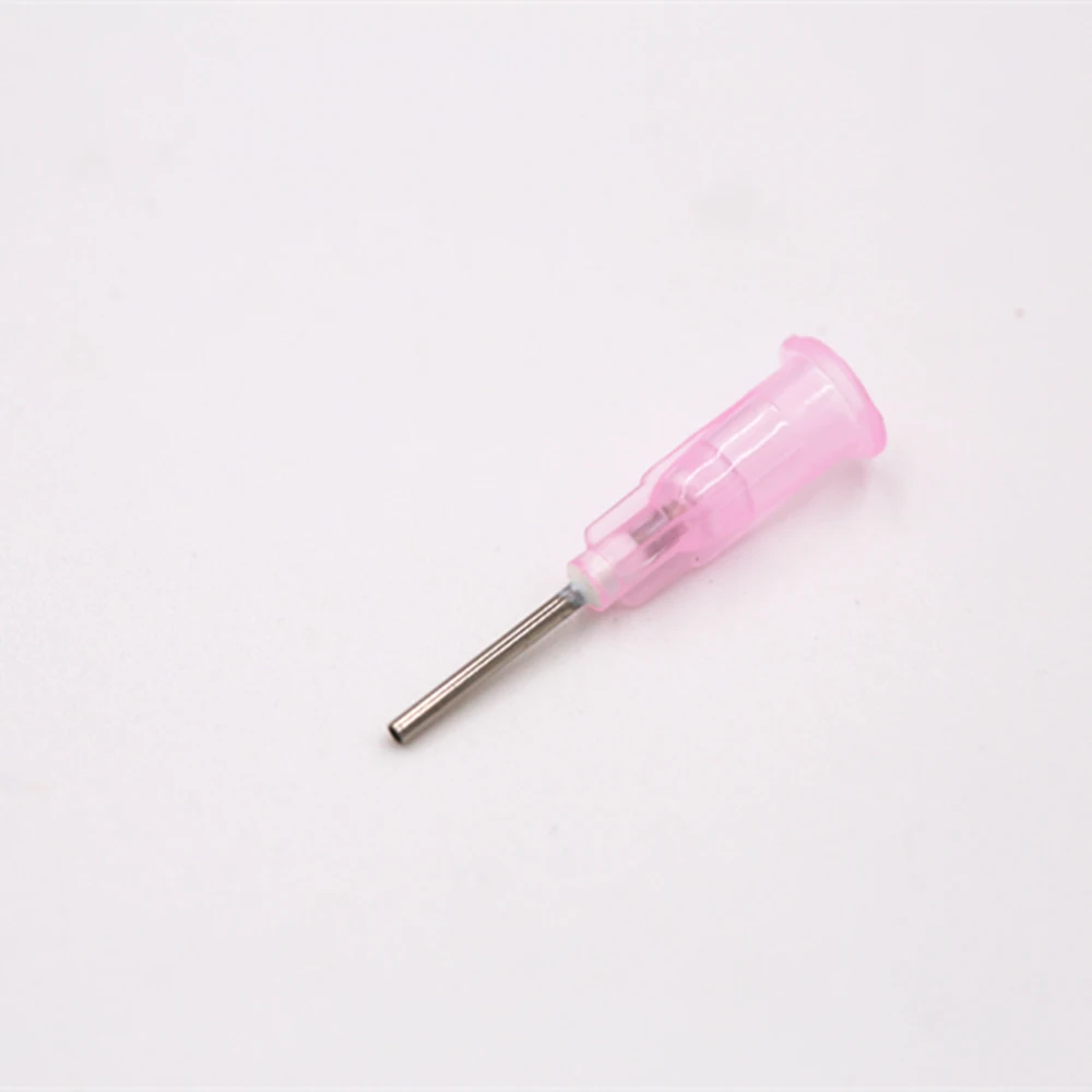 100pcs 18G Precision passivated S.S. Dispense Tip with PP Safetylok hub, 0.5